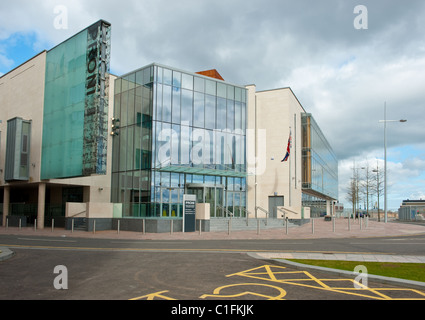 Neues Hauptquartier für Public Records Office-Nordirland Stockfoto