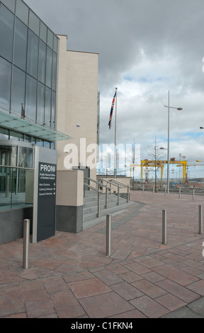 Neues Hauptquartier für Public Records Office-Nordirland Stockfoto