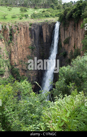 Howick Falls Umgeni River Valley Howick Kwa-Zulu Natal in Südafrika Stockfoto