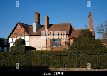 Nashs House, New Place, Heimat von Shakespeare in Stratford-upon-Avon Stockfoto