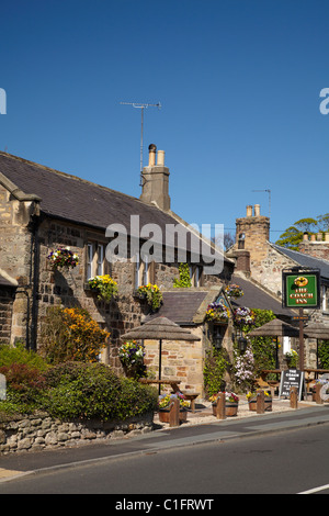 Der Coach Inn, Lesbury, Northumberland, England, Vereinigtes Königreich Stockfoto