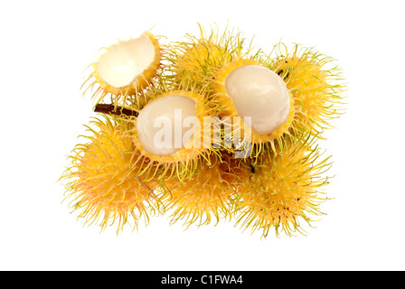 Stäbchen - Nephelium lappaceum Stockfoto