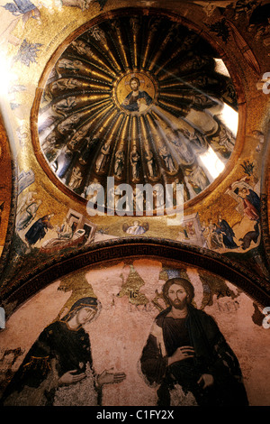 Türkei Istanbul Altstadt Weltkulturerbe von UNESCO ehemalige byzantinische Kirche von Kariye Camii (Chora-Kirche) Stockfoto