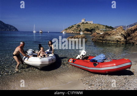 Frankreich, Corse-du-Sud, Korsika im Tierkreis, Porto Bay Stockfoto