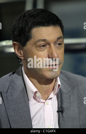 JON SOPEL BBC TV-MODERATORIN 4. Oktober 2010 der ICC BIRMINGHAM ENGLAND Stockfoto