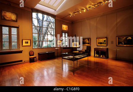 Frankreich, Paris, Eugene Delacroix Museum, Atelier des Malers Stockfoto