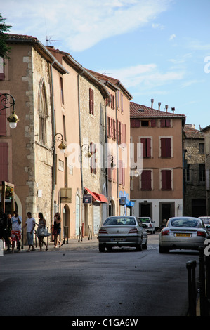 Narbonne Stadt Altbauten Südfrankreich Stockfoto