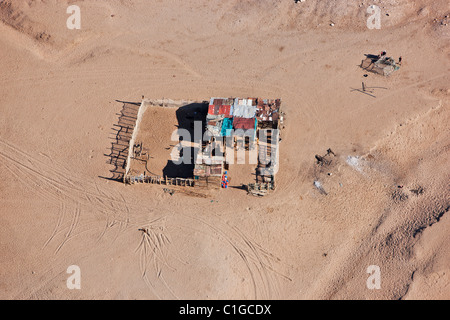 Susistence Fame. Kuiseb Flusses. Wüste Namib, Naukluft Nationalpark, Namibia. Stockfoto