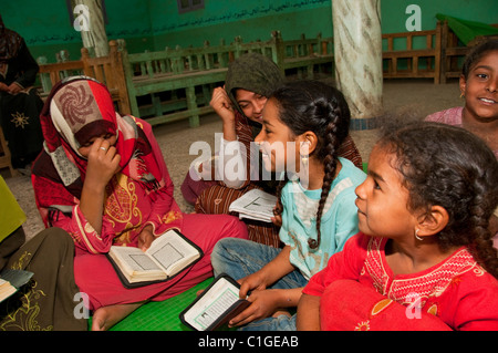 Shiek Hassan Aly Koranschule in Luxor, Ägypten Stockfoto