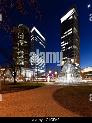 Messegelände, Frankfurt am Main, Deutschland Stockfoto