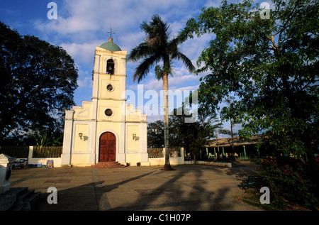 Kuba, Provinz Pinar del Rio, die Kirche im Dorf Vinalès Stockfoto