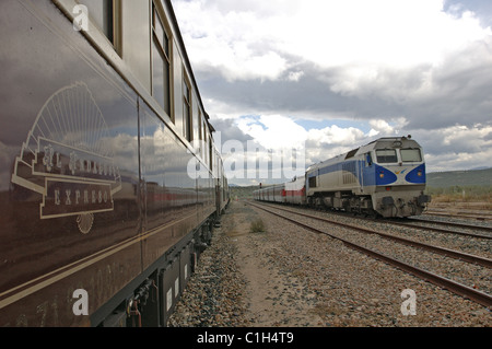 Spanien, Andalusien, Al Andalus Expreso Luxuszug verlassen jede Woche aus Sevilla Stockfoto