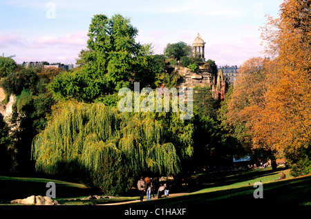 Frankreich, Paris, Park Buttes Chaumont Stockfoto