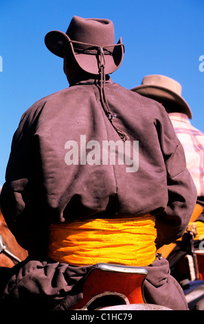 Mongolei, Provinz Arkhangai, Tsetserleg, das Naadam-Fest Stockfoto