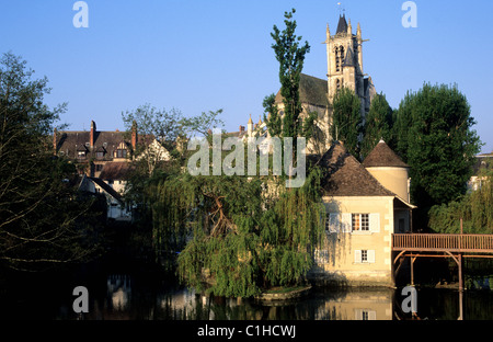 Frankreich, Seine et Marne, Moret Sur Loing Stockfoto