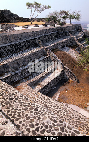 Standort Mexiko, Morelos Zustand, Xochicalco Weltkulturerbe von der UNESCO Stockfoto