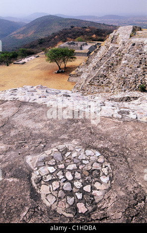 Standort Mexiko, Morelos Zustand, Xochicalco Weltkulturerbe von der UNESCO Stockfoto