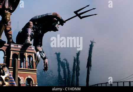 Spanien, Valencia, Las Fallas (Dummies Beteiligung) Stockfoto