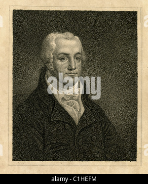 Joel Barlow (24. März 1754 – 26. Dezember 1812) war ein amerikanischer Dichter, Diplomat und Politiker. Stockfoto