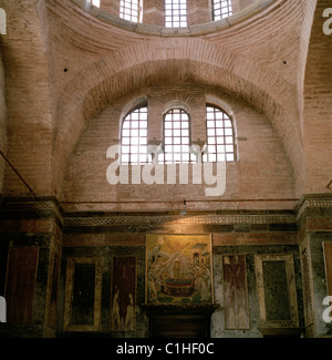 Kariye Museum Kirche des hl. Erlösers in Chora in Istanbul in der Türkei im Nahen Osten Asien. Geschichte Antike Byzantinische türkischen Architektur Reisen/ Stockfoto