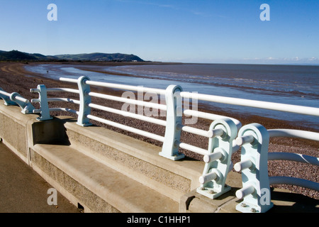 Blue Anchor Bay Beach, Nr Minehead, Somerset West Stockfoto