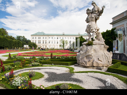 Mirabell Park und Gärten in Salzburg, Österreich. Stockfoto