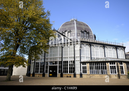 Das Oktogon im Pavilion Gardens in Buxton - Peak District Stockfoto