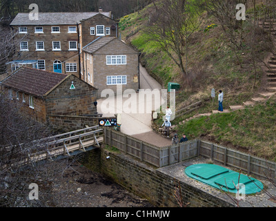 YHA Boggle Loch Youth Hostel in der Nähe von Robin Hoods Bay an der Küste North Yorkshire Stockfoto