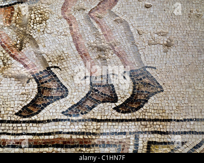 Zipori Nationalpark, unteren Galiläa, Israel, Mosaik-Fußboden Stockfoto