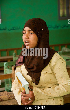 Shiek Hassan Aly Koranschule in Luxor, Ägypten Stockfoto