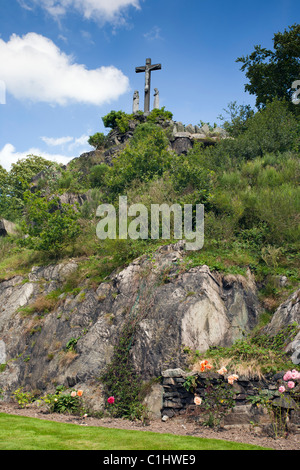 Mount Saint Bernard Abtei, hohe Kalvarienberg, Leicestershire, England Stockfoto