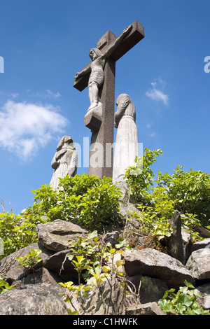 Mount Saint Bernard Abtei, hohe Kalvarienberg, Leicestershire, England Stockfoto