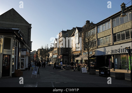 Buxton wichtigsten Einkaufsviertel und Bezirk im Peak District Derbyshire UK Stockfoto