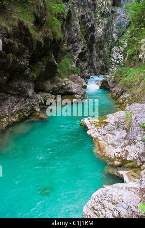 Soča, Slowenien Stockfoto