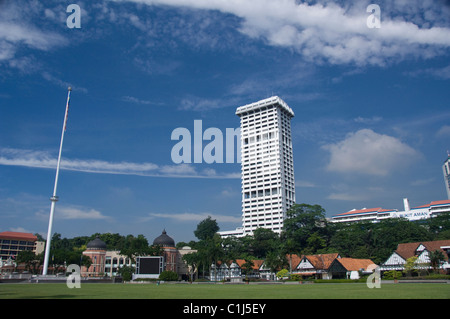 Malaysia, Bundesstaat Selangor, Kuala Lumpur. Platz der Unabhängigkeit, ehemalige Spielfeld der Royal Selangor Club Stockfoto