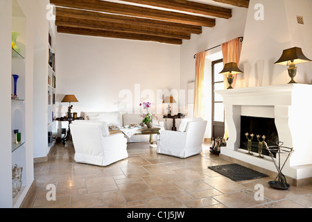 Inneren des Hauses, Mallorca, Spanien Stockfoto
