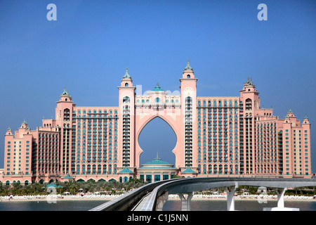 Vereinigte Arabische Emirate, Dubai, Atlantis Hotel, Stockfoto