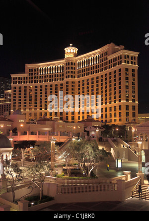 USA, Nevada, Las Vegas, Bellagio, Hotel, Casino, Stockfoto