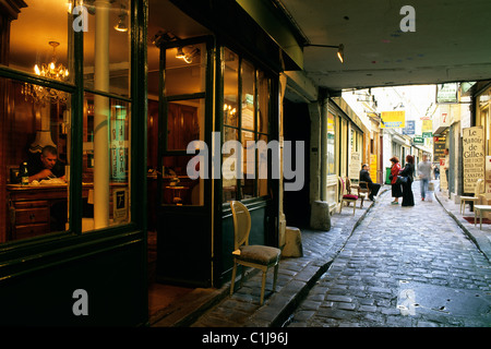 Frankreich, Paris, Stadtteil Faubourg Saint Antoine, Passage du Chantier (Gasse) Stockfoto