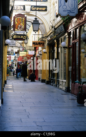 Frankreich, Paris, Panoramen Passage im 2. Bezirk Stockfoto