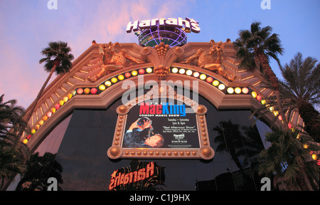 USA, Nevada, Las Vegas, Harrah's, Hotel, Casino, Stockfoto