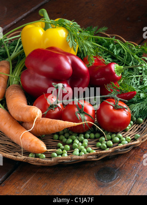 Frisches Gemüse Stockfoto