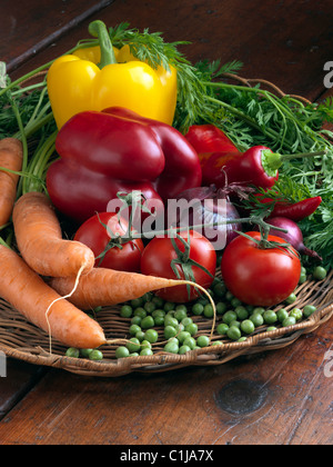 Frisches Gemüse Stockfoto