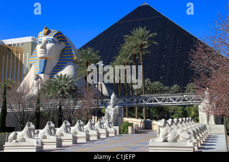 USA, Nevada, Las Vegas, Luxor, Hotel, Casino, Resort, Stockfoto