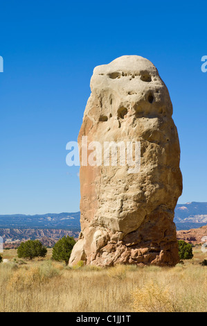 Chimney Rock Kodachrome Basin State Park Grand Staircase-Escalante National Monument Kane County Utah USA Stockfoto