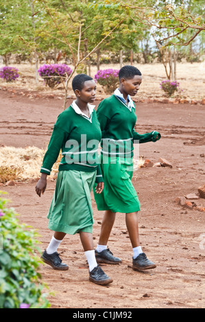 Karatu School Arusha Tansania Stockfoto