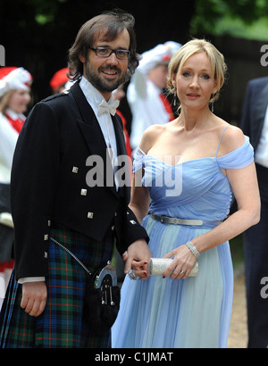 Neil Michael Murray und J. K. Rowling Raisa Gorbachev Foundation Party statt in Hampton Court Palace. London, England - 06.06.09 Stockfoto