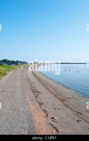 Quebec, Kanada. Caplan Strand. Stockfoto