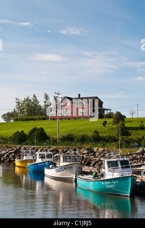 Quebec, Kanada. Kleines Fischerdorf in der Nähe von Grande Riviere. Stockfoto