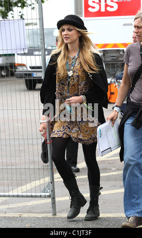 Fearne Cotton backstage Isle Of Wight Musik Festival 2009 - Tag 2 Isle Of Wight, England - 13.06.09 Lia Toby / Stockfoto